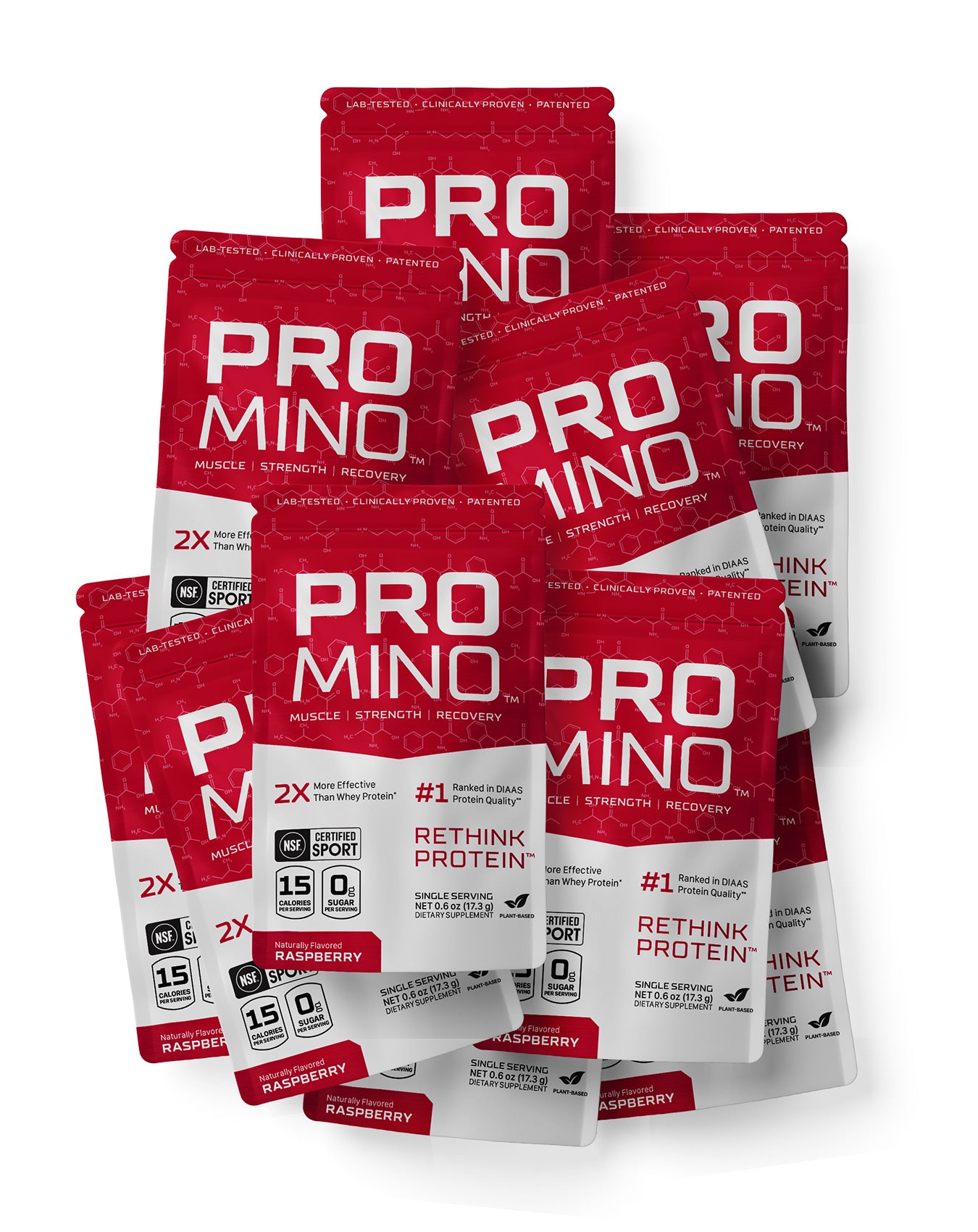 PROMINO™ SINGLE SERVING DRINK MIX RASPBERRY FLAVOR