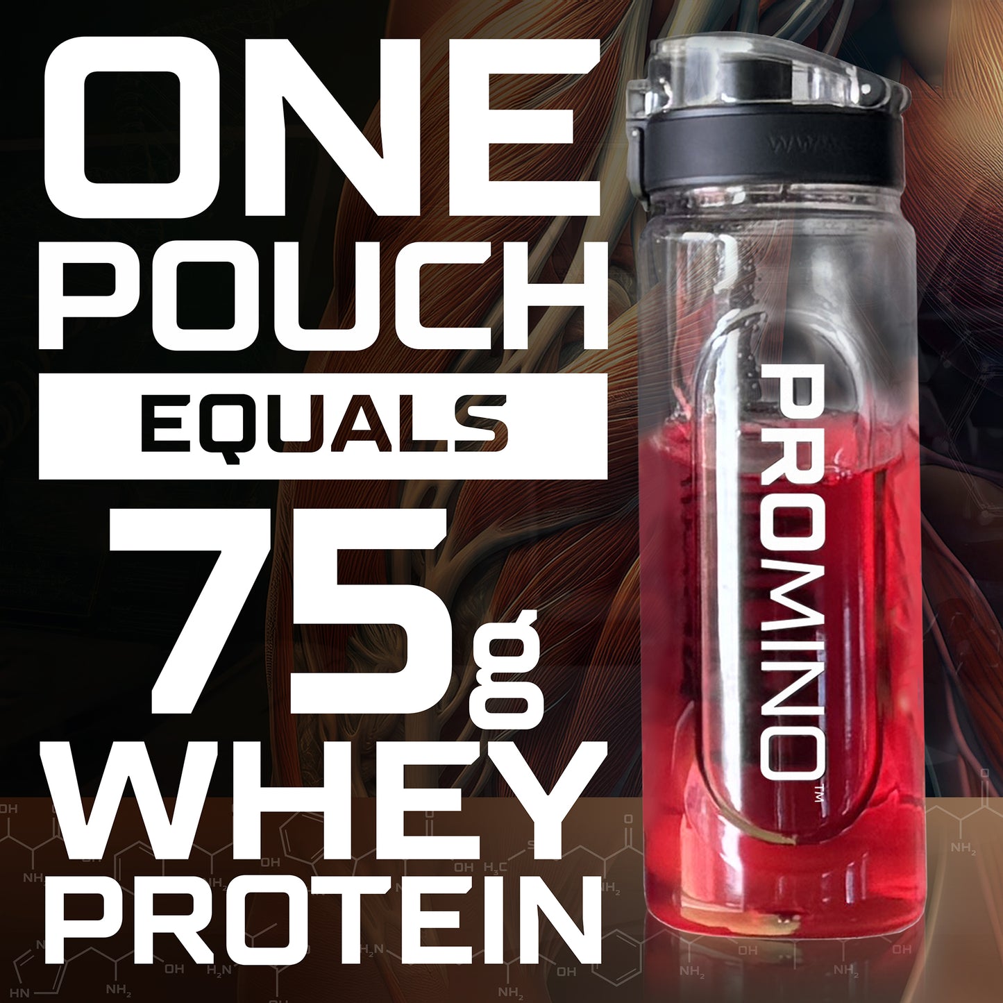 PROMINO™ SINGLE SERVING DRINK MIX RASPBERRY FLAVOR